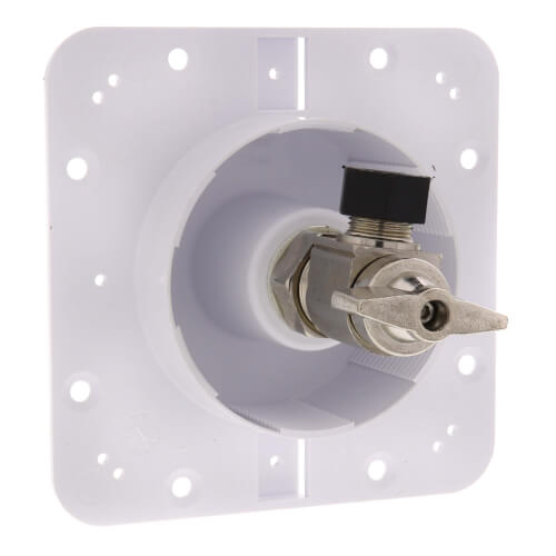1/2" Male Sweat/Press/Push Inlet x 3/8" Compression ProPlate Single Valve Outlet Panel