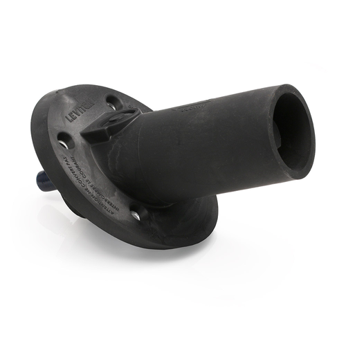 Main product image of 23 Series Panel Mount Receptacle, Male, 690A Max, 600V 30 Degree Angle, 1.125", Threaded Stud Termination, 250-777 MCM Cable Range (Black)