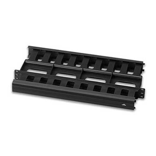 Main product image of Horizontal Cable Management, 1RU, 1.5"x3" Front And 1.5"x4" Rear 1RU