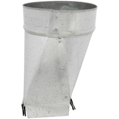 Main product image of 10" x 4" x 6" Galvanized Straight Register Boot