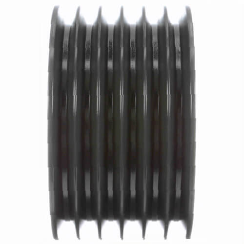 Main product image of 6 Groove Gripbelt Split Taper Sheave, A, B Belt, 8.35" OD