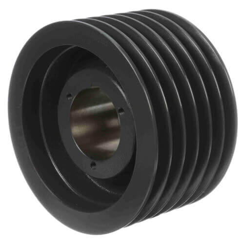 Main product image of 6 Groove Gripbelt Split Taper Sheave, A, B Belt, 8.35" OD