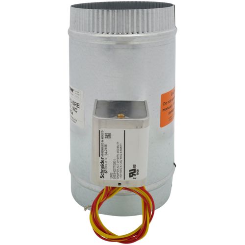 Main product image of 6" URD-SR120 Spring Return Motorized Damper, 120v (Normally Closed)