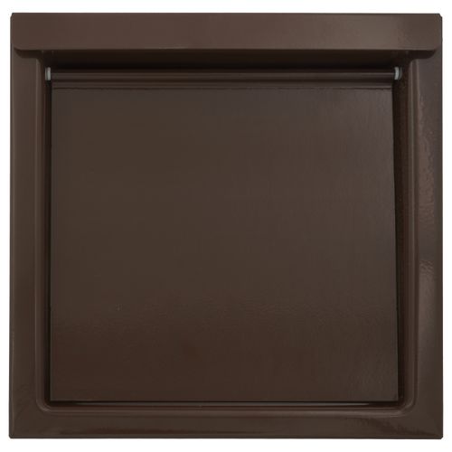 Main product image of Premium Wall Vent 6" Galvalume Steel Wall Vent (Brown)