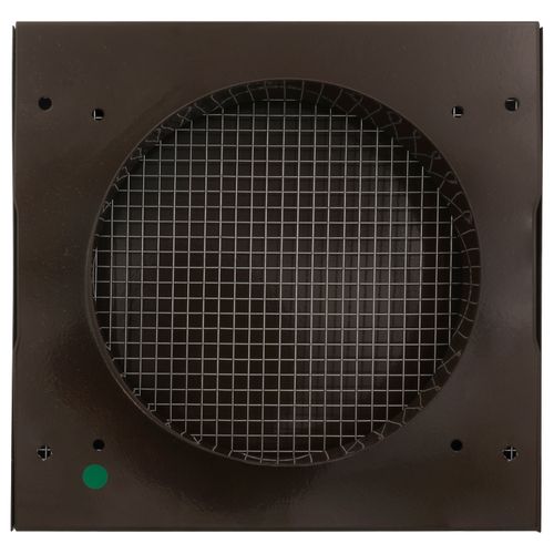 Main product image of Premium Wall Vent 6" Galvalume Steel Wall Vent (Brown)