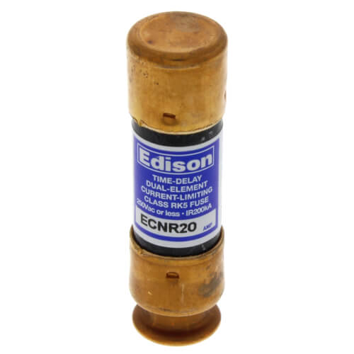 7CRNR20 DiversiTech 7CRNR20 250V Dual Element Time Delay Fuse (20A)