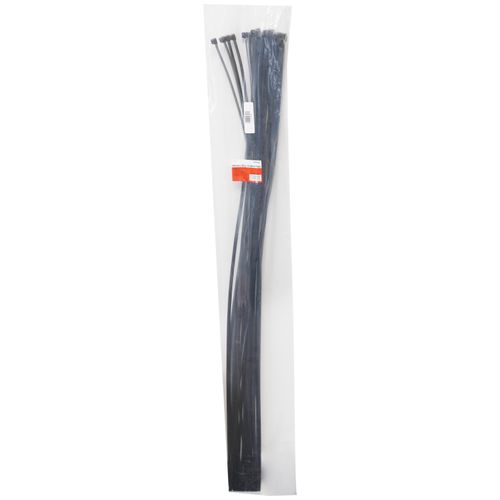 Main product image of 48" Nylon Heavy Duty Cable Ties, Black (Pack of 25)