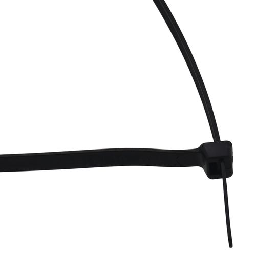 Main product image of 48" Nylon Heavy Duty Cable Ties, Black (Pack of 25)