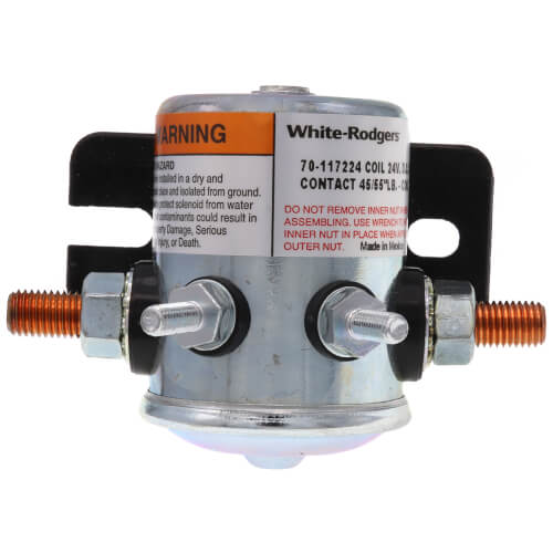 Main product image of Solenoid, SPNO, 24 VDC Isolated Coil, Continuous Duty