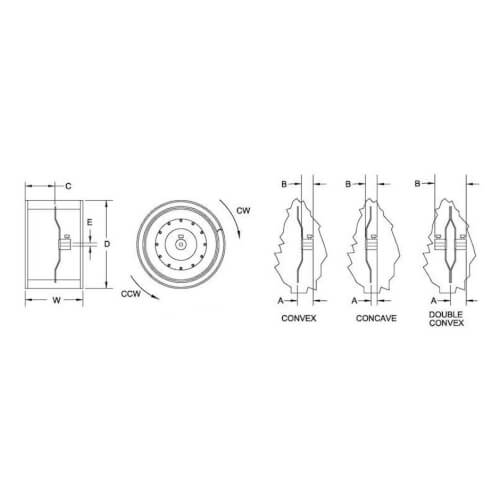 Main product image of Blower Wheel, 70-23111-29
