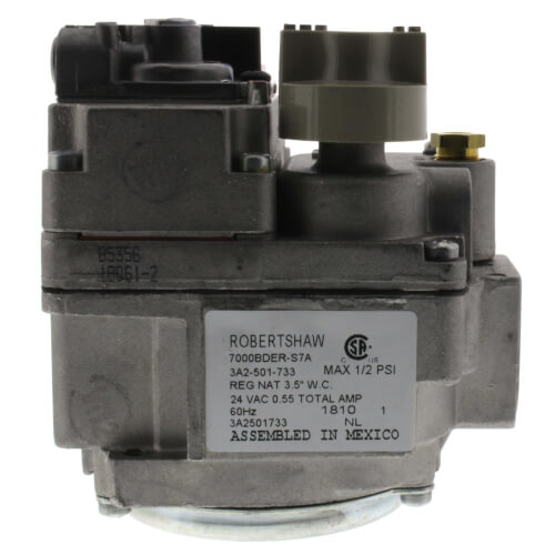 1/2" Snap Throttle Natural Gas Valve w/ 36" Capillary (100,000 BTU)