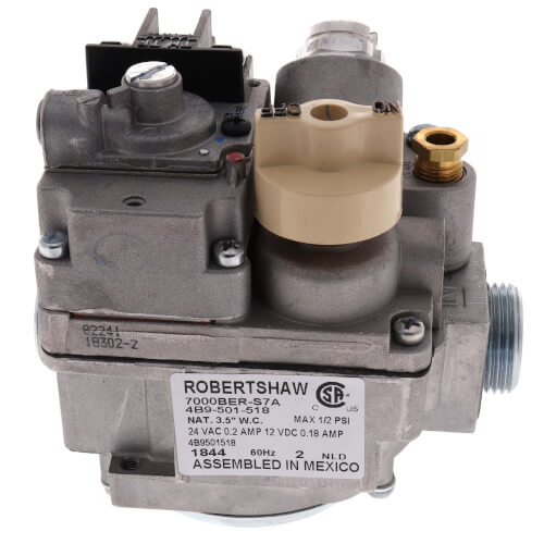 Main product image of 3/4" X 3/4" Diaphragm Gas Valve, w/ magnet and regulator (300,000 BTU)