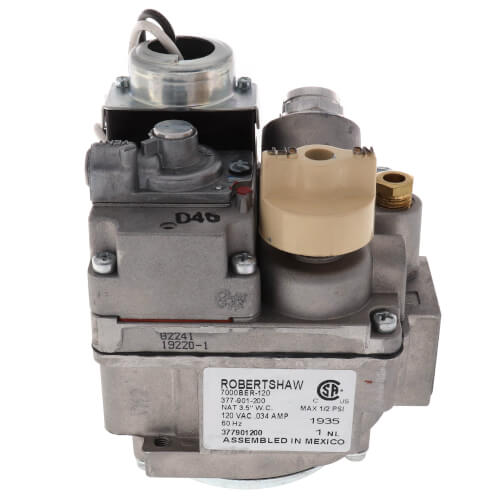 Main product image of 120v 3/4" X 3/4" Standing Pilot Gas Valve (300,000 BTU)
