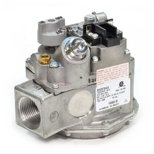 Main product image of 1/2" X 1/2" Water Heater Gas Valve, no regulator (100,000 BTU)