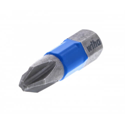 1" Phillips #2 TerminatorBlue Impact Bit (2 Pack)