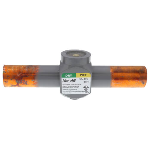 700507 Sporlan 700507 SA17S 7/8" ODF Solder Moisture/Liquid Indicator