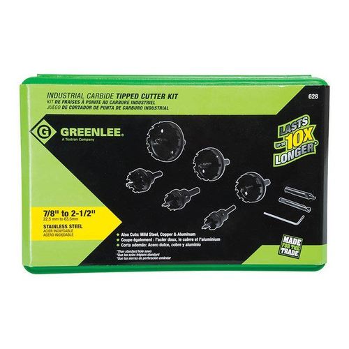 Main product image of 6 Piece Carbide-Tipped Hole Cutter Set (7/8" - 2-1/2")