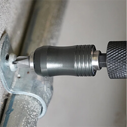 Main product image of TerminatorBlue Quick-Release Locking Bit Holder