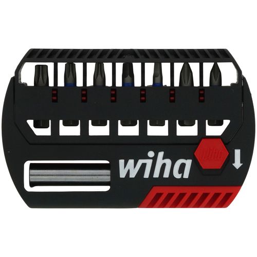 Main product image of 8-Piece TerminatorBlue Impact Bit Set w/ Magnetic Bit Holder - 1" Bits