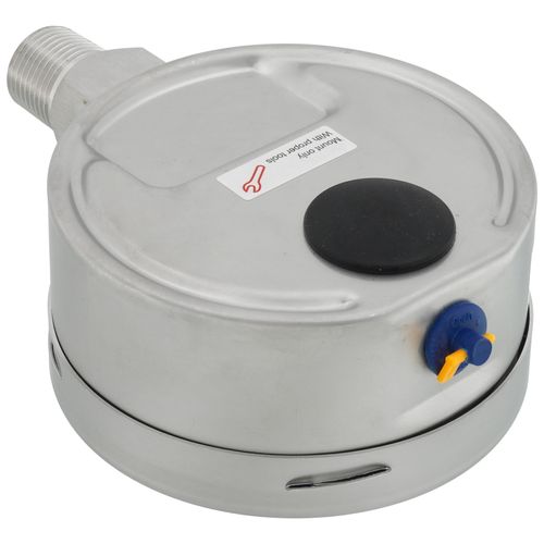 Main product image of 700LFSS, 4" Pressure Gauge with Lower Mount, 1/2 NPT (0-200 PSI)