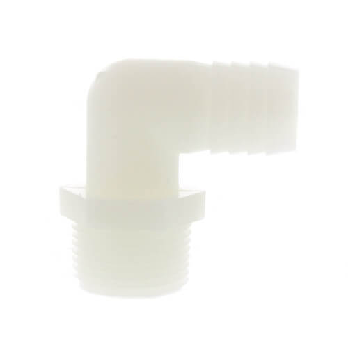 Main product image of 3/4" Barb x 3/4" MIPT Nylon Adapter Elbow (Pack of 2)