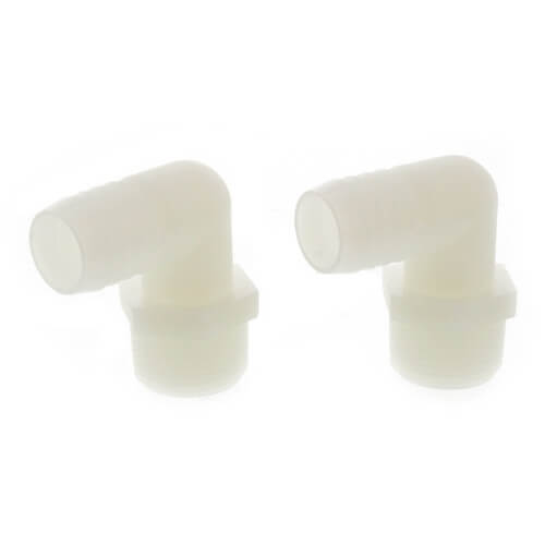 Main product image of 3/4" Barb x 3/4" MIPT Nylon Adapter Elbow (Pack of 2)