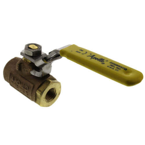 Main product image of 3/8" Standard Port Threaded Ball Valve w/ Locking Handle (7.2 Cv)