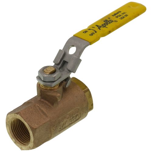 Main product image of 3/4" Standard Port Threaded Ball Valve w/ Auto Drain & Locking Handle (30 Cv)