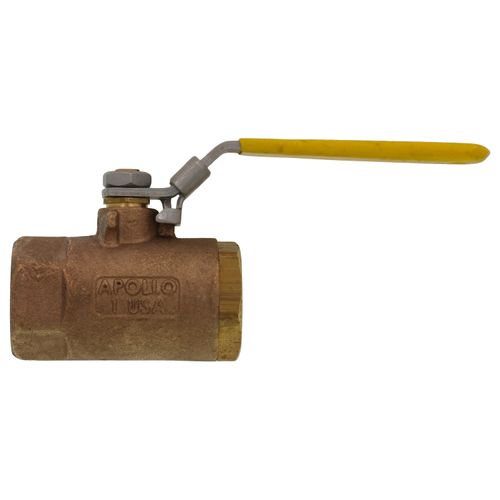 Main product image of 1" Standard Port Threaded Ball Valve w/ Auto Drain & Locking Handle (43 Cv)