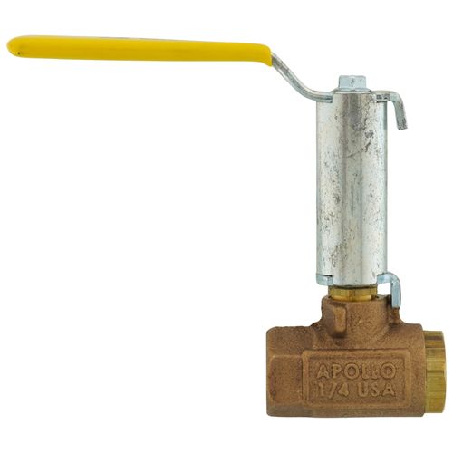 Main product image of 1/4" FNPT 2-Piece Ball Valve w/ Stainless Steel Ball & 2-1/4" Stem