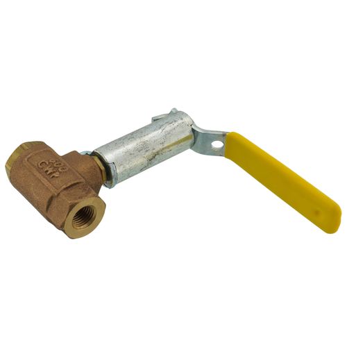Main product image of 1/4" FNPT 2-Piece Ball Valve w/ Stainless Steel Ball & 2-1/4" Stem