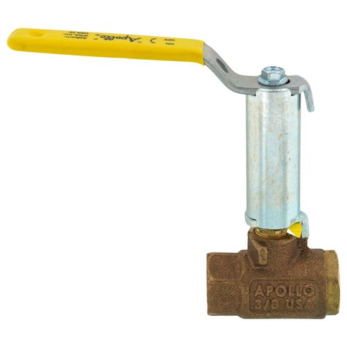 Main product image of 3/8" FNPT 2-Piece Ball Valve w/ Stainless Steel Ball & 2-1/4" Stem