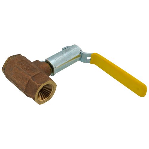 Main product image of 3/4" FNPT 2-Piece Ball Valve w/ Stainless Steel Ball & 2-1/4" Stem