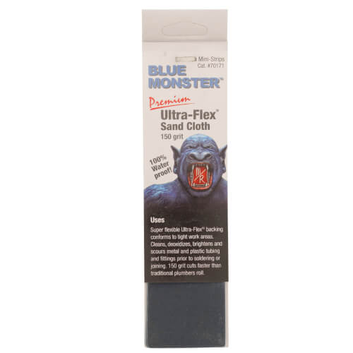 Main product image of Ultra-Flex Abrasive Cloth - 2" x 8" Mini Strips (Pack of 10)