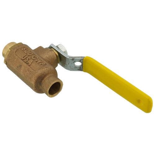 Main product image of 3/8" Solder 2-Piece Ball Valve w/ Stainless Steel Ball & Stem