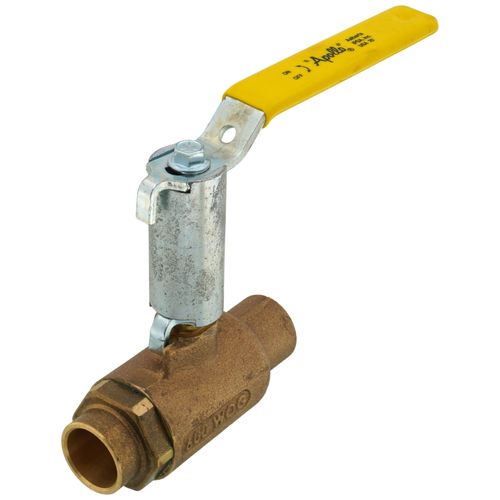 Main product image of 3/4" Solder 2-Piece Ball Valve w/ Stainless Steel Ball & 2-1/4" Stem