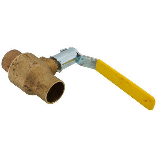Main product image of 1-1/2" Solder 2-Piece Ball Valve w/ Stainless Steel Ball & 2-1/4" Stem