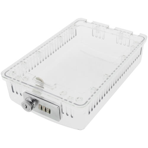 Main product image of LockBoxPro Universal Thermostat Guard w/ Key & Combination Lock