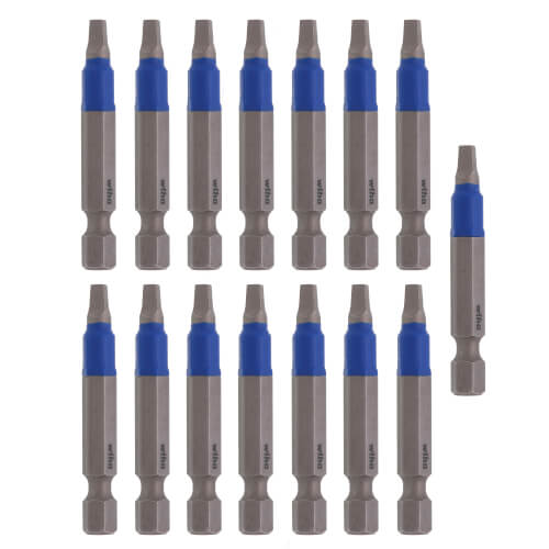 Main product image of 2" Square #2 TerminatorBlue Impact Bit (15 Pack)