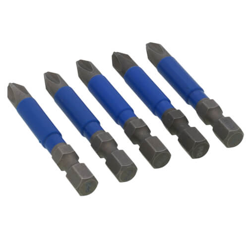Main product image of 2" Phillips #2 TerminatorBlue Impact Bit (5 Pack)