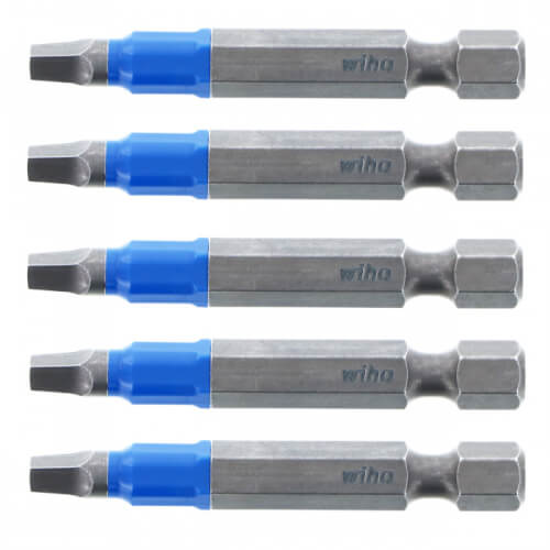 Main product image of 2" Square #2 TerminatorBlue Impact Bit (5 Pack)