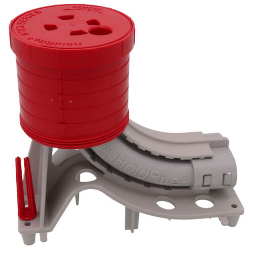 1/2" Double Tube-In Slab Support, Ext, Screw Cap