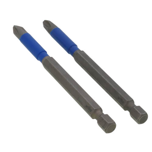 Main product image of 3-1/2" Phillips #2 TerminatorBlue Impact Bit (2 Pack)