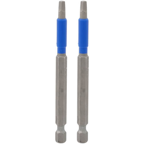 Main product image of 3-1/2" Square #2 TerminatorBlue Impact Bit (2 Pack)