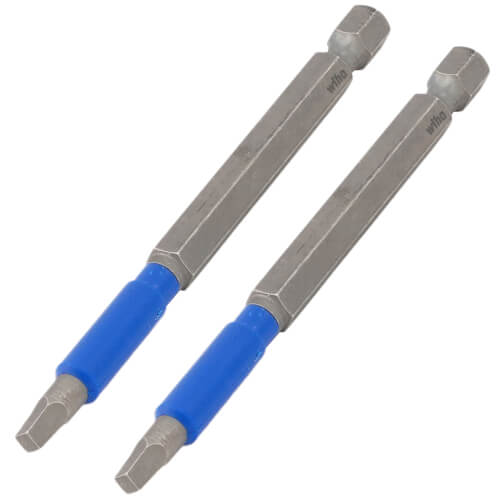 Main product image of 3-1/2" Square #2 TerminatorBlue Impact Bit (2 Pack)