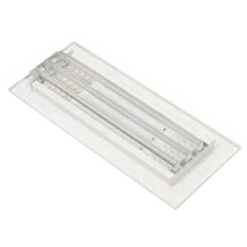 Main product image of 12" x 6" (Wall Opening Size) White Three-Way Steel Sidewall/Ceiling Registers, Pack of 20 (683M Series)