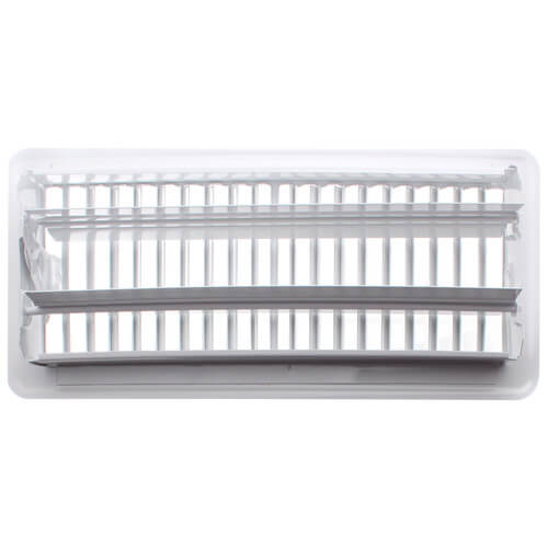 Main product image of 4" x 10" (Wall Opening Size) White Floor Register (421M Series)