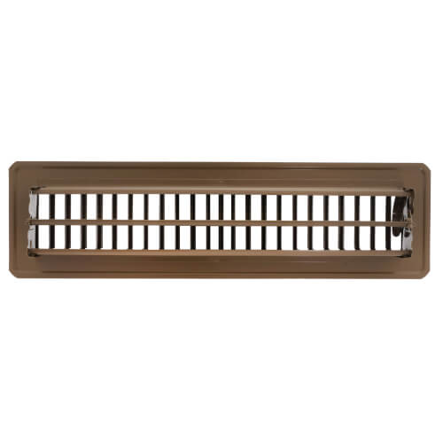 Main product image of 2" x 12" (Wall Opening Size) Golden Sand Floor Register (421M Series)