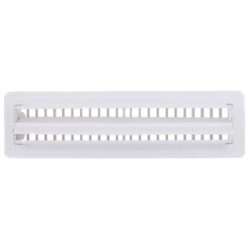 Main product image of 2" x 12" (Wall Opening Size) White Floor Register (421M Series)