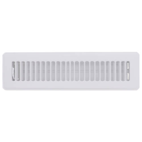 Main product image of 2" x 12" (Wall Opening Size) White Floor Register (421M Series)